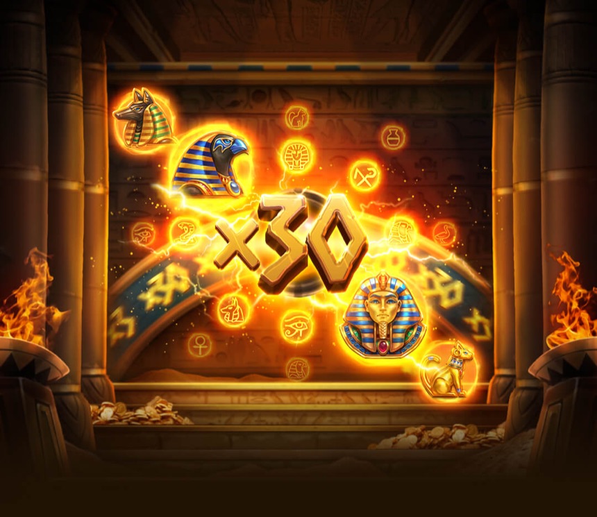 เกมสล็อต Symbols of Egypt รหัสลับฟาโรห์ จากค่าย PG Soft